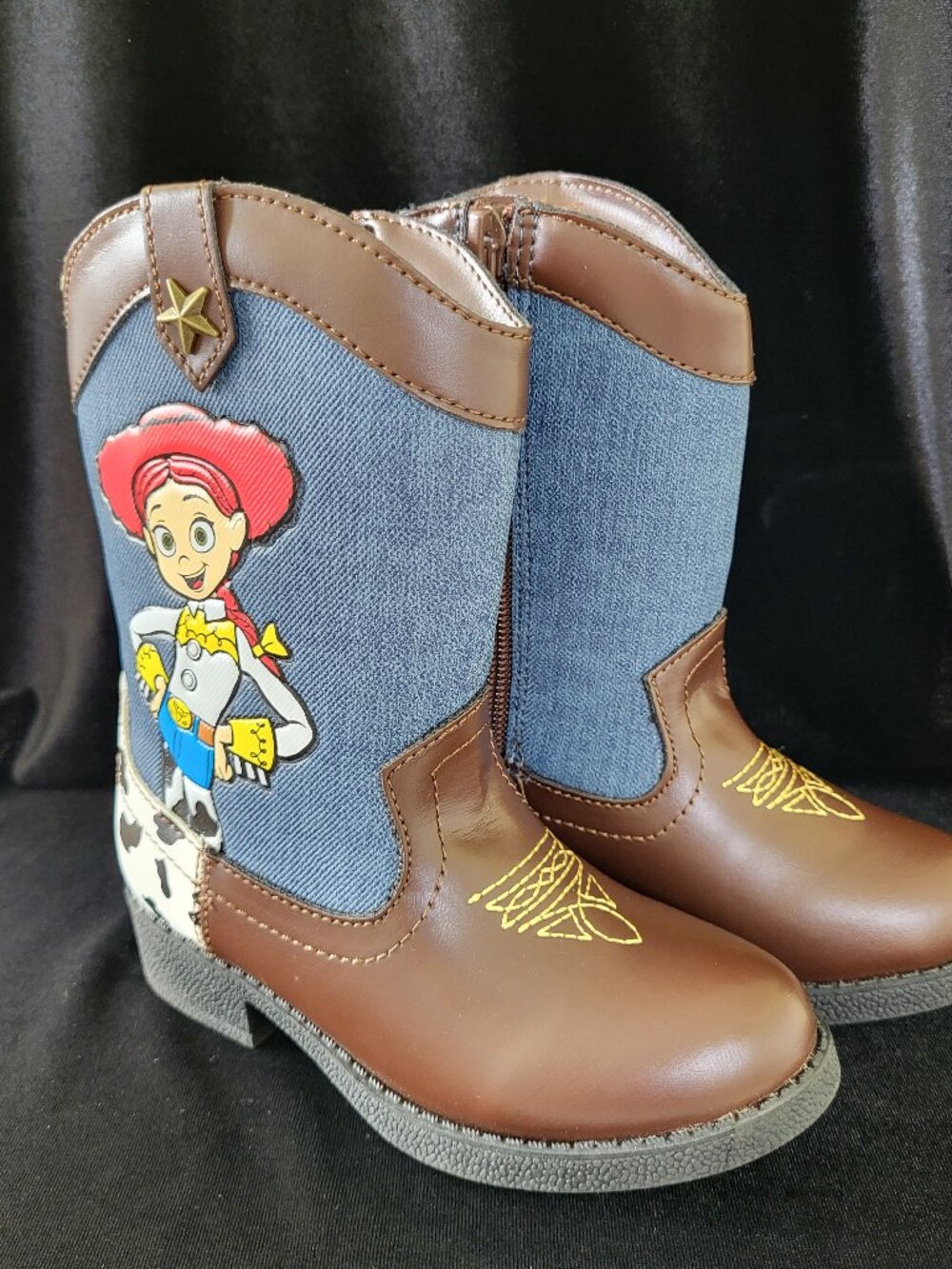 Disney Toy Story Jessie Girls Toddler Western Cowboy Boots - Size 8 NWOT